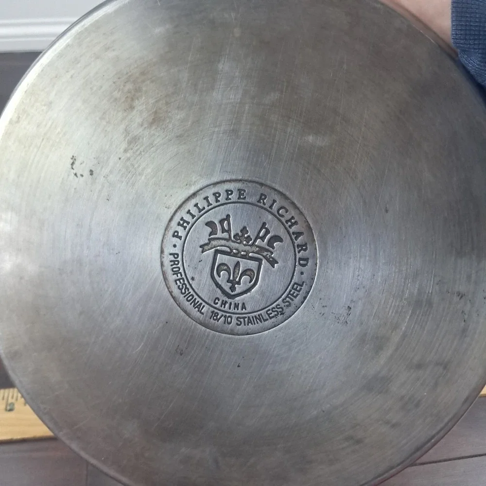 Phillipe Richard Professional Stainless Steel Skillet Set 10